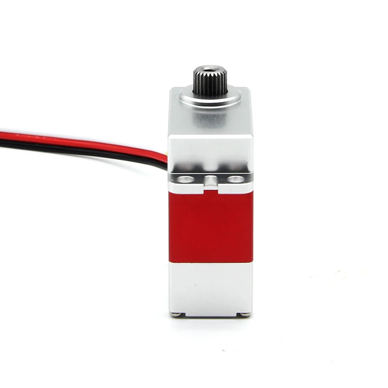 7.4V 11Kg 0.059 Detik Servo Mikro Tanpa Biji Servo Kemudi RC untuk 1/24 Axial SCX24 C10 JLU Bronco RC Mobil Perayap TRX4M Bagian Peningkatan