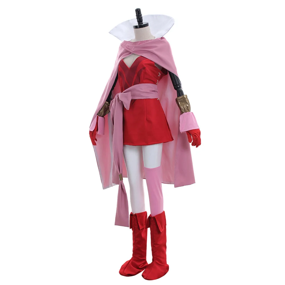 Game Fire Emblem Awakening Tiki Cosplay Kostuum Vrouwen Sexy Rode Pakken Volledige Set Halloween Party Outfit