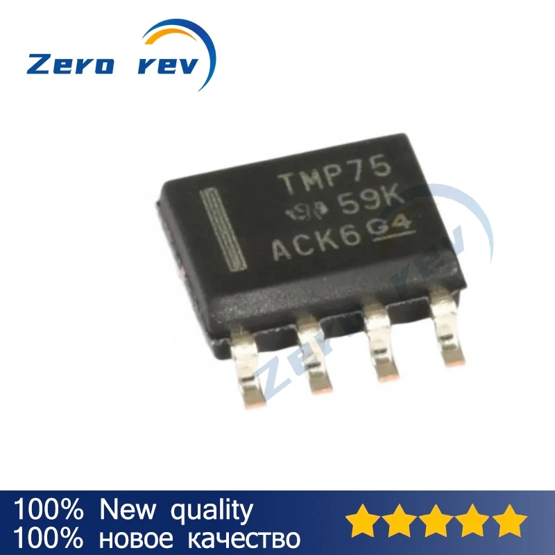 

5Pcs 100% New TMP75AIDR TMP75 TMP275AIDR TMP275 TMP75CIDR TMP75C SOIC-8