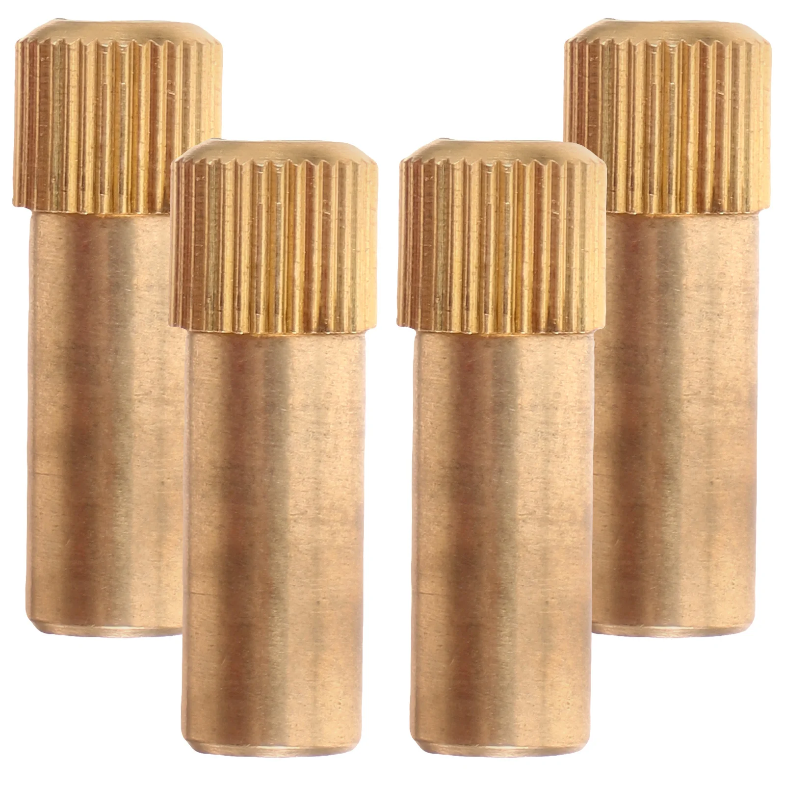 4 قطعة أوتاد دعم الرف النحاسي النقي دبابيس الرف النحاسية خزانة رفوف الخشب تدعم تخزين الأثاث خزائن