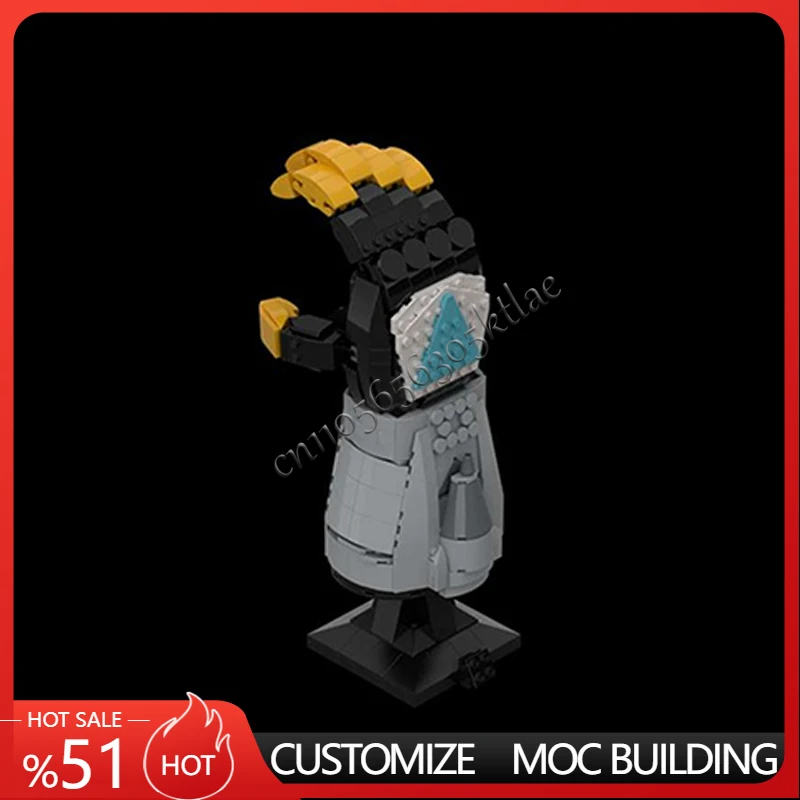 

585 шт., обновленная кинозвезда, изготовленная на заказ, Ultimate Collection, серия, рукавицы Din Djarin, модель «сделай сам», модульная игрушка на день рождения, Рождество, подарок