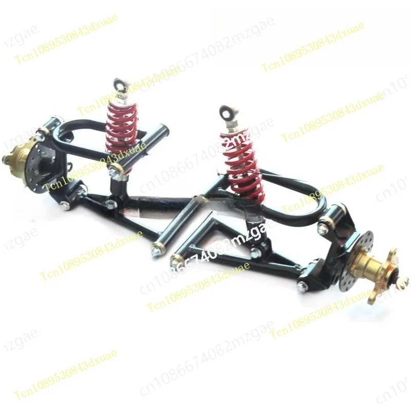 Modified 4 Wheel ATV Accessories Front Suspension Homemade Go-Kart Rocker Arm Horn Shaft Shock Absorber Kit