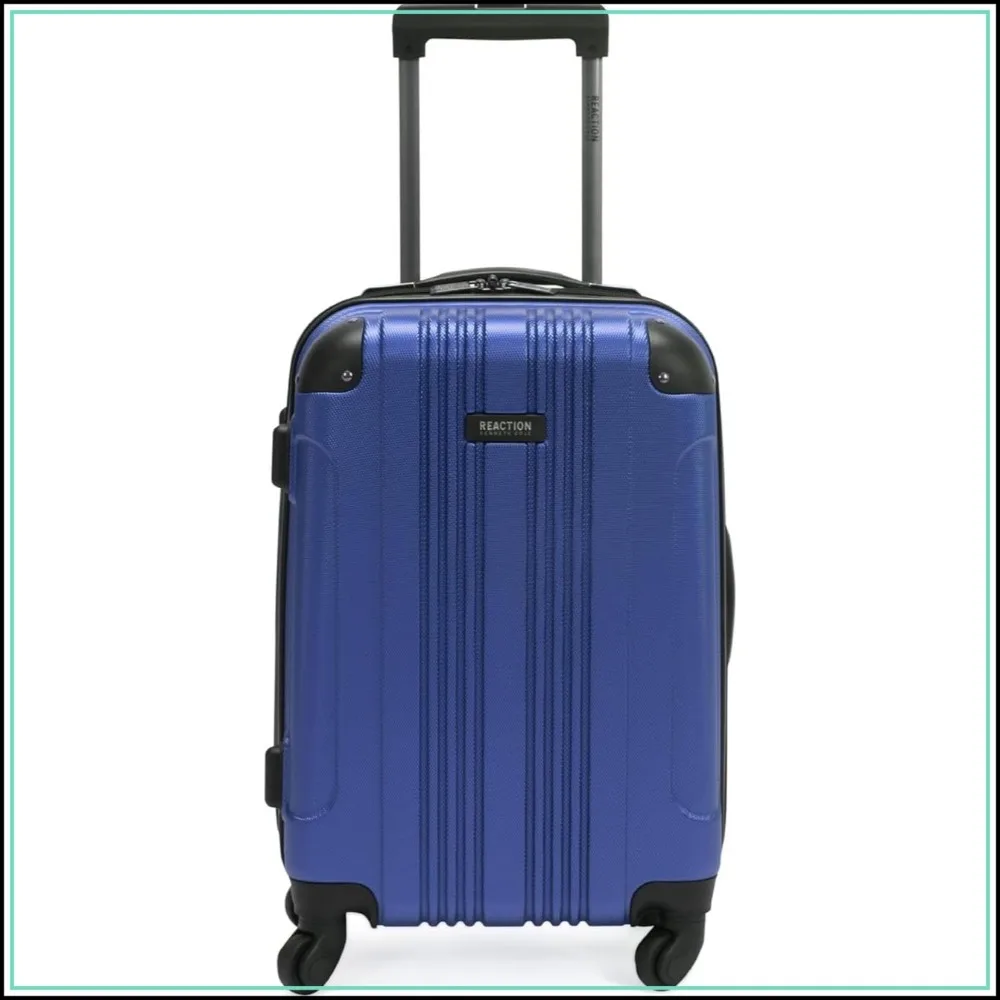 

Lightweight Hardshell 4-Wheel Spinner Luggage, Cobalt Blue, 20-Inch Carry On