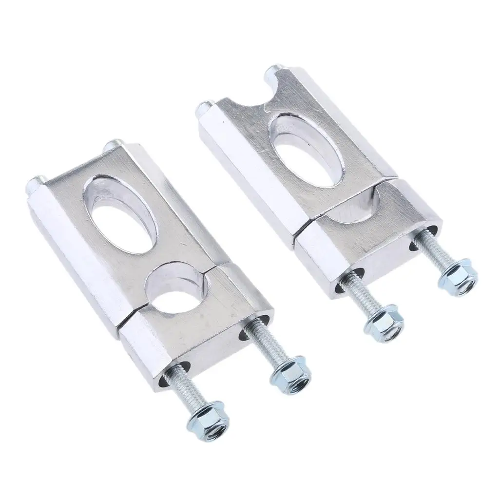 22mm Aluminum Alloy Handlebar Mount Clamp Riser for Motorcycle and Pit Bike Bar Elevation Solution