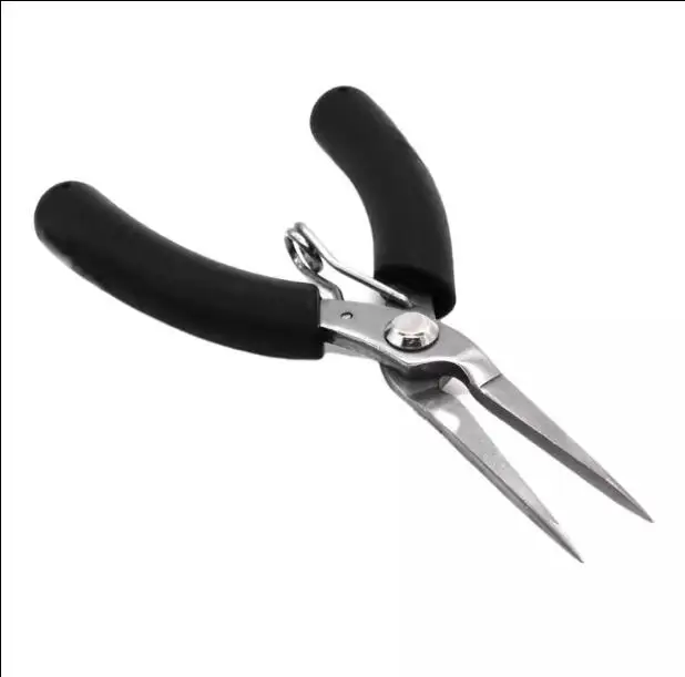 

97mm long magnetic Forceps Lengthened fine pointed nose pliers Jewelry hairpin bead manual winding and threading tools