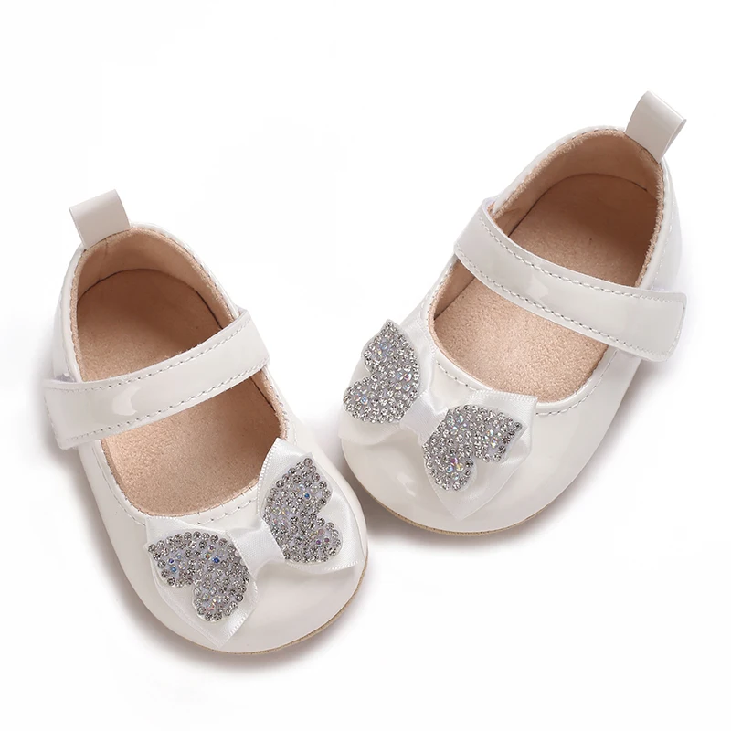 0-18M Newborn Toddler Girls Soft Fabric Crib Shoes Breathable Comfortable Daily Baby First Walkers