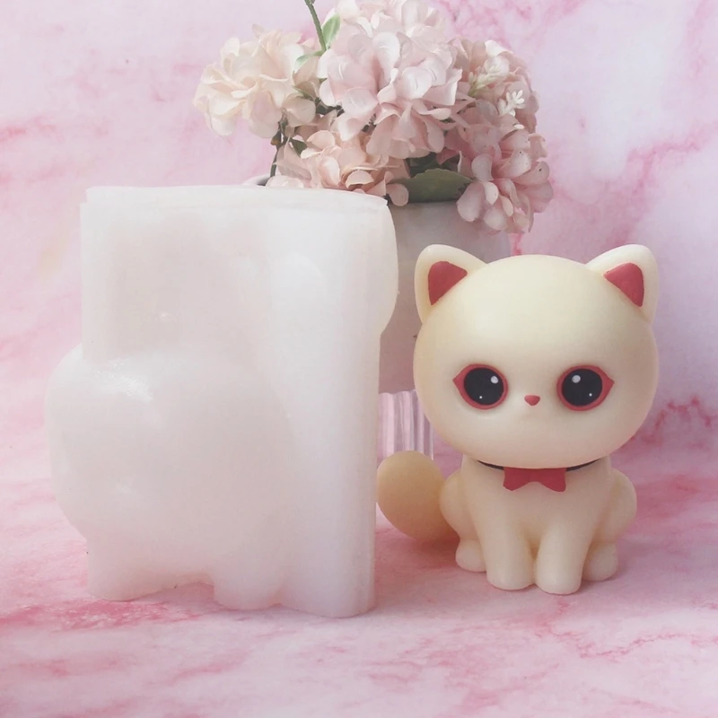 Stampi in silicone per gatti per eyeliner adatti bambini per progetti cucina fantasiosi