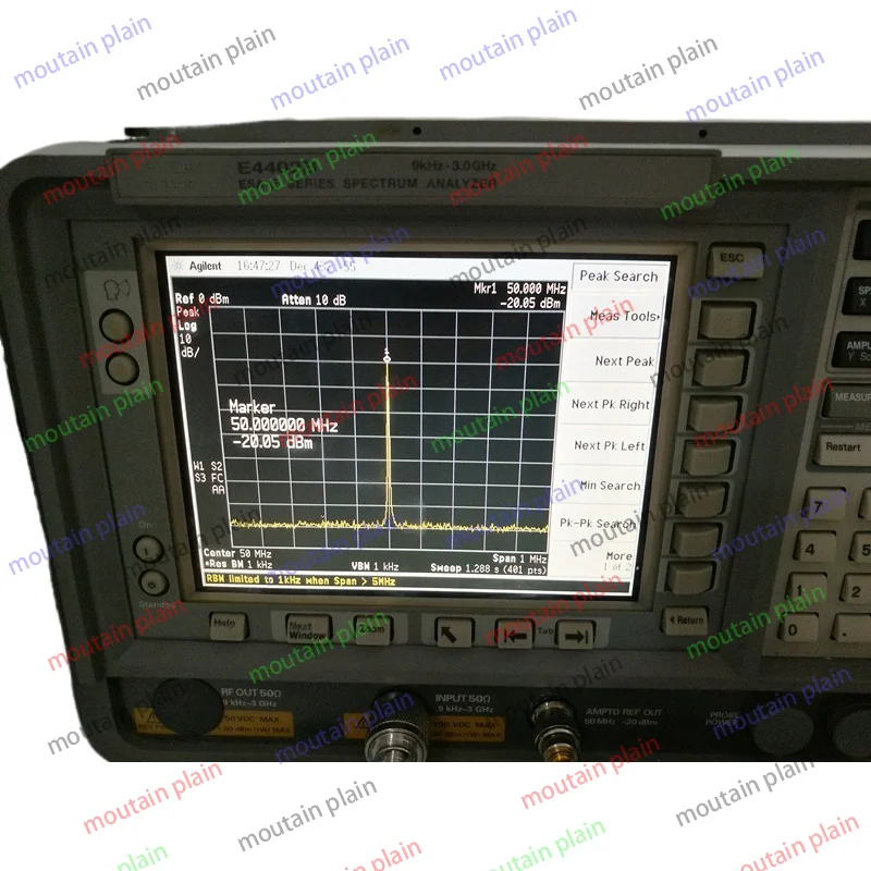 E4402b 3G Spectrum Analyzer (All Selected Parts, Front Put/Narrowband FFT/High Stability Clock/Gate Control