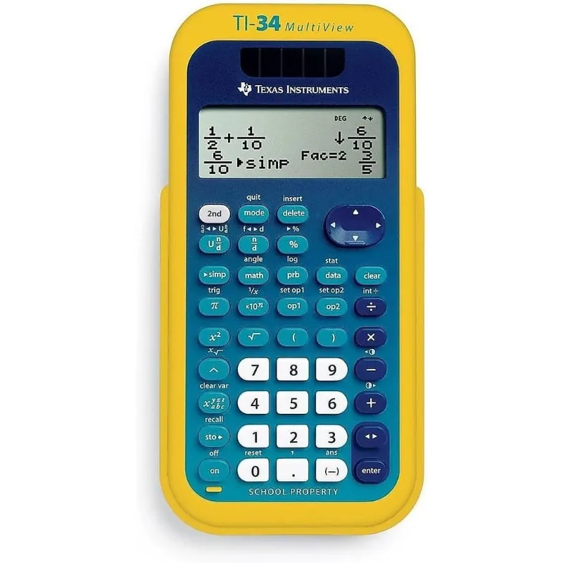 TI-34 MultiView Scientific Calculator - Teacher's Kit (10 Pack)