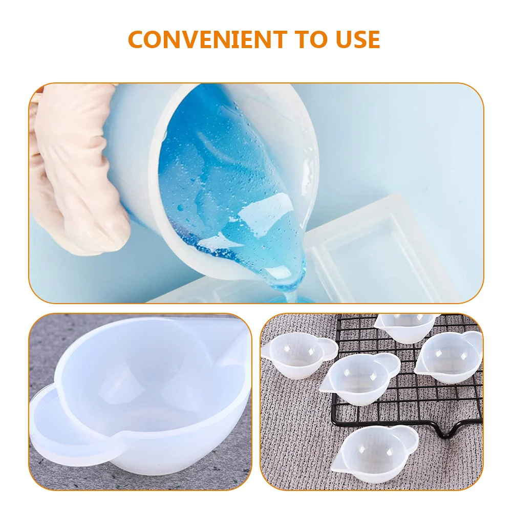

Stirring Silicone Measuring Cup Set Resin Crafts Mixing Tools Suite Kitchen Silica Gel Epoxy Cups