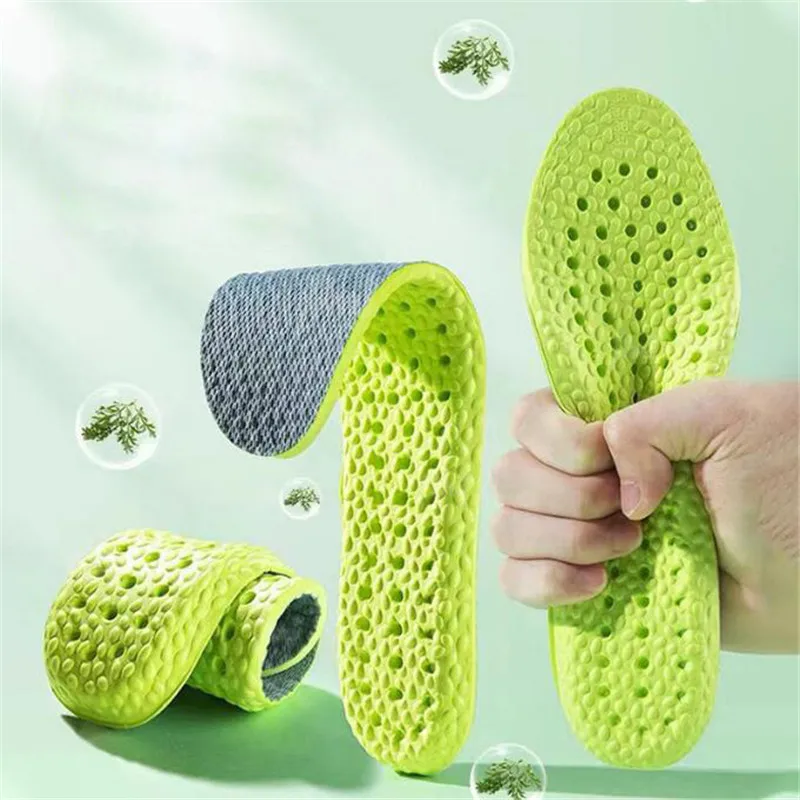 Sol Sepatu Olahraga Baru Sol Plantar Fasciitis Nyaman untuk Kaki Pria Wanita Sol Sepatu Ortopedi Aksesori Lari