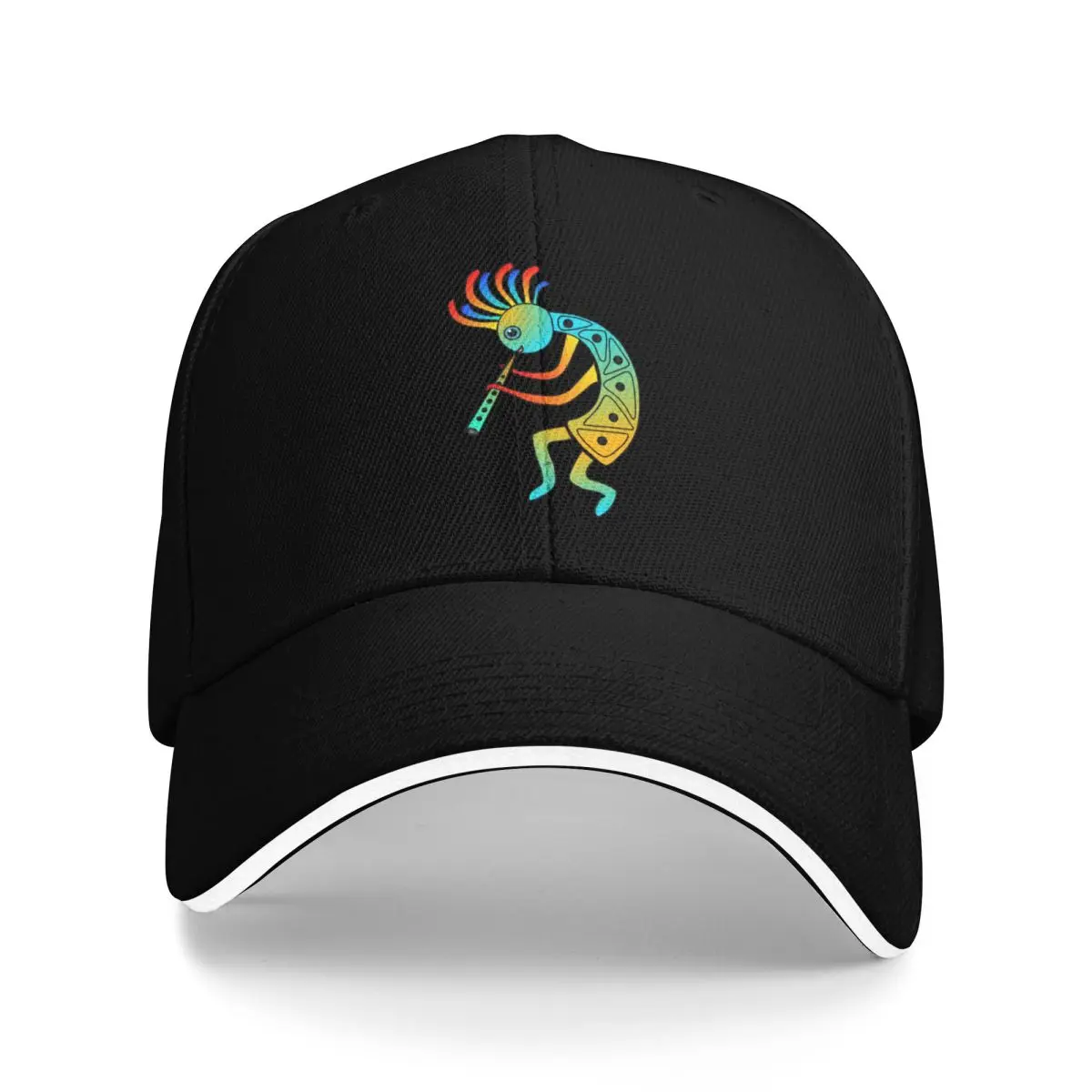 

Kokopelli II Baseball Cap Vintage Wild Ball Hat Women Men's
