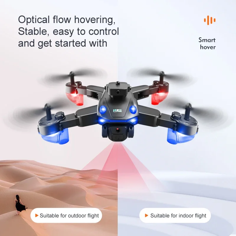 M2S RC Drone 4/6/8K Dual Camera UAV Optical Flow Positioning Aerial Photography Quadcopter Obstacle Avoidance Aircraft Kids Toys