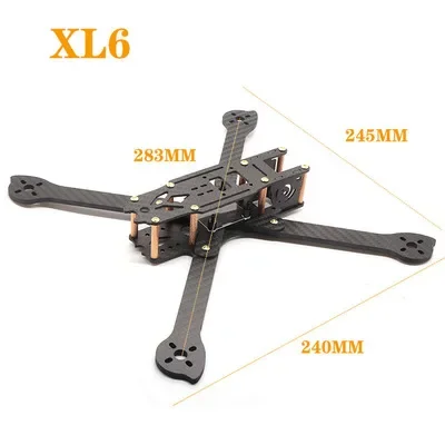 Freestyle XL5 232mm 5inch XL6 283mm 6inch XL7 294mm 7inch XL8 360mm 8inch XL9 390mm 9inch Carbon Fiber Frame Kit for FPV Racing