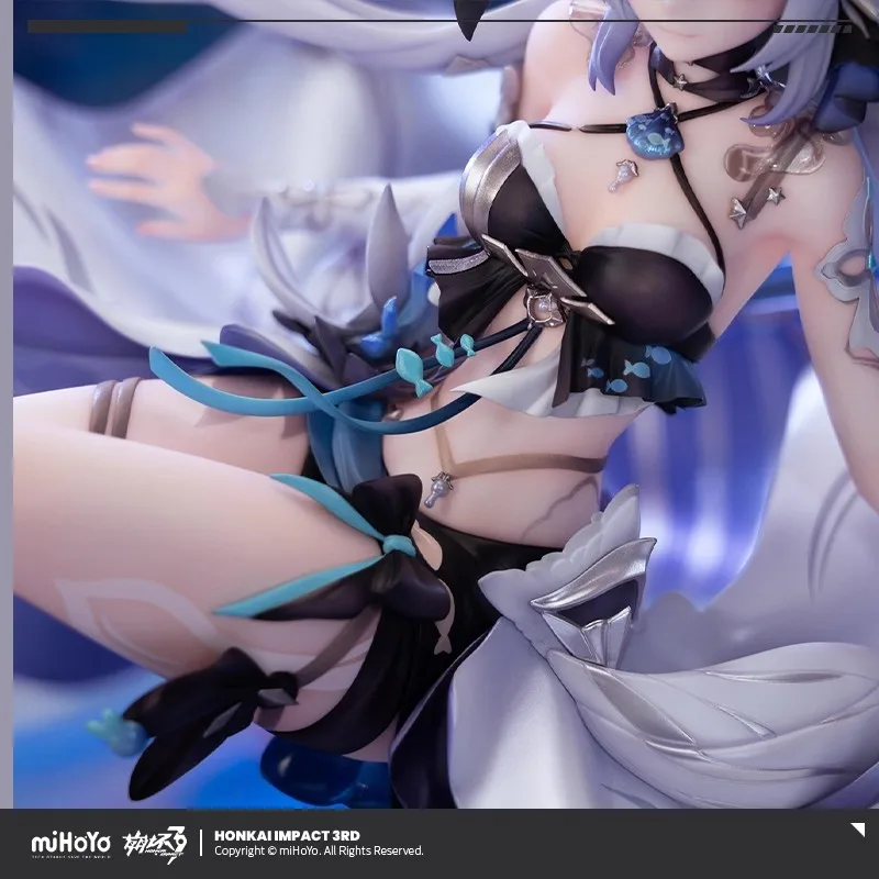 Game Honkai lmpact 3 Official Genuine Product Kiana Herrscher of Finality Oceania Luna Theme 1/7 Scale Ornament Halloween Gifts