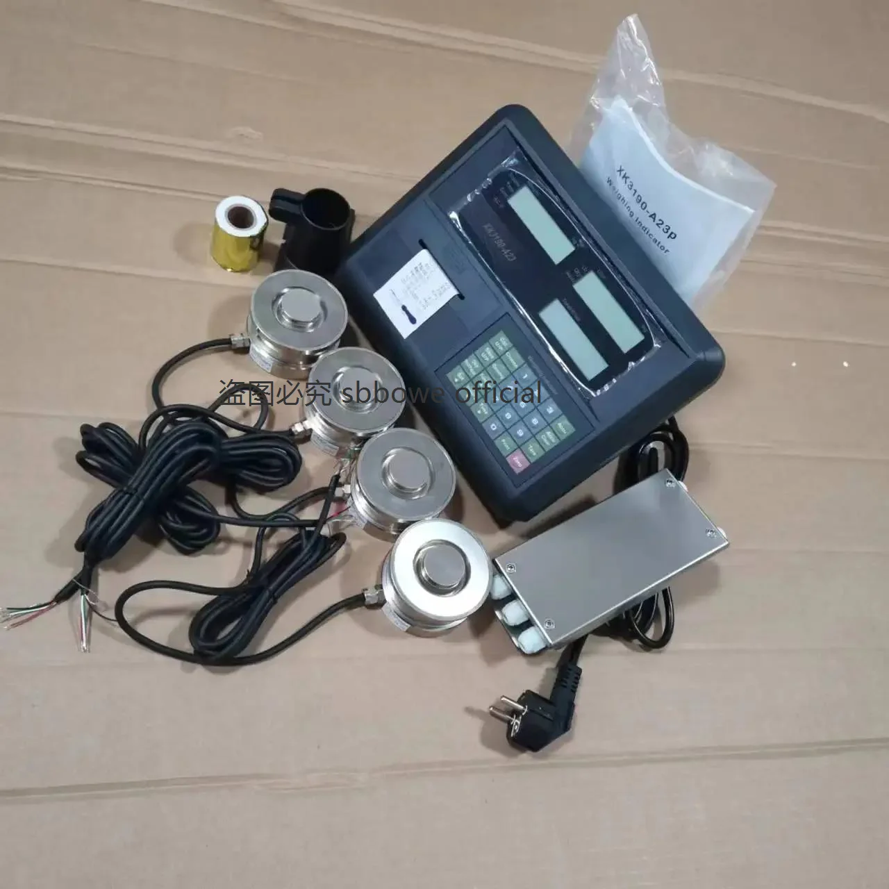 Weighing Scale Floor Printer Scale Weighing Controller A23P NHS Torsion-ring Pressure Sensor Hopper Tank Boday RTN Load Cell