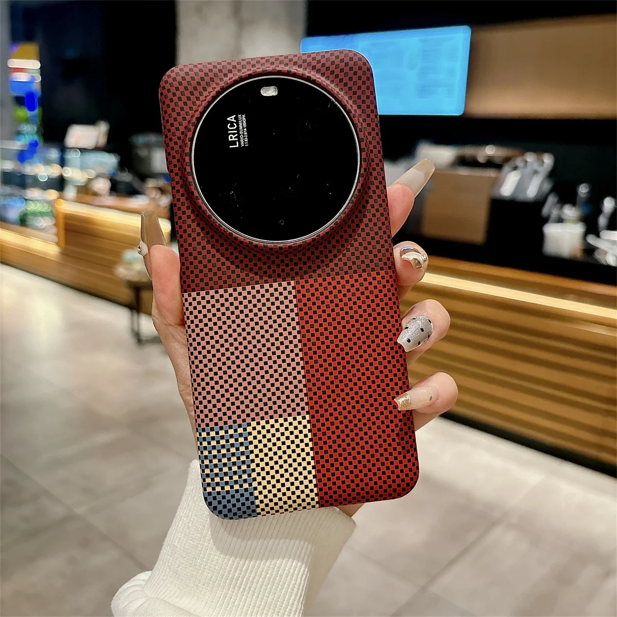 Kohlefaser-Kevlar-Textur Magnetische Kabellose Ladehandyhülle für Xiaomi 15 Ultra Mi 15 Pro Xiaomi15 Kameraschutz-Cover