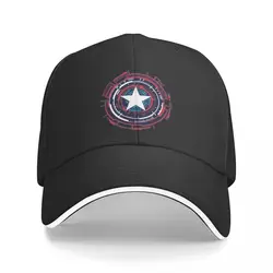 Hero Captain America Merch Men Women Baseball Caps Adjustable Versatile Hats Cap Vintage All Seasons Travel Headwear