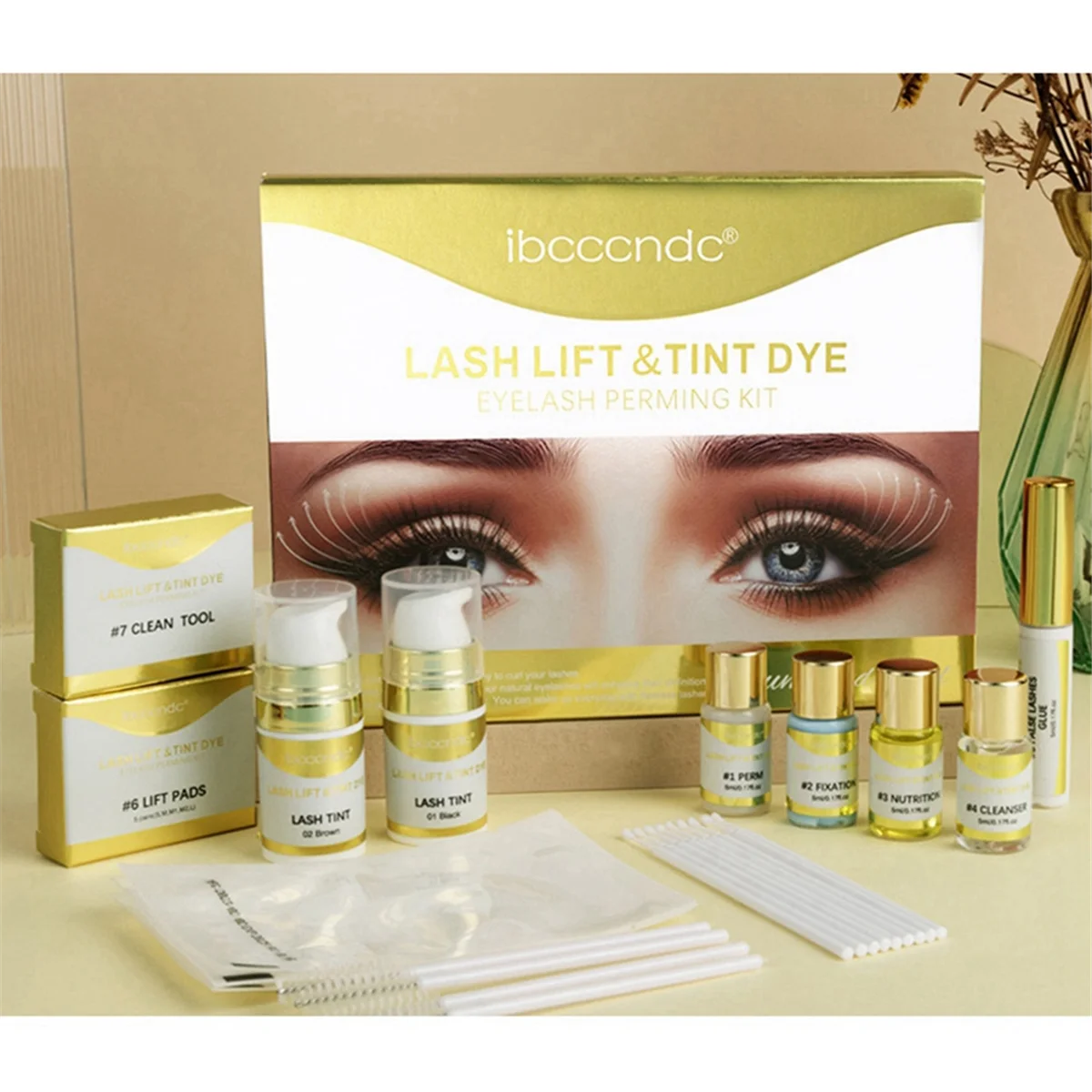 

Eyebrow Lamination Kit,Brow Lamination Kit,DIY Eyebrows Lift Styling Kit for Fuller and Messy Eyebrows