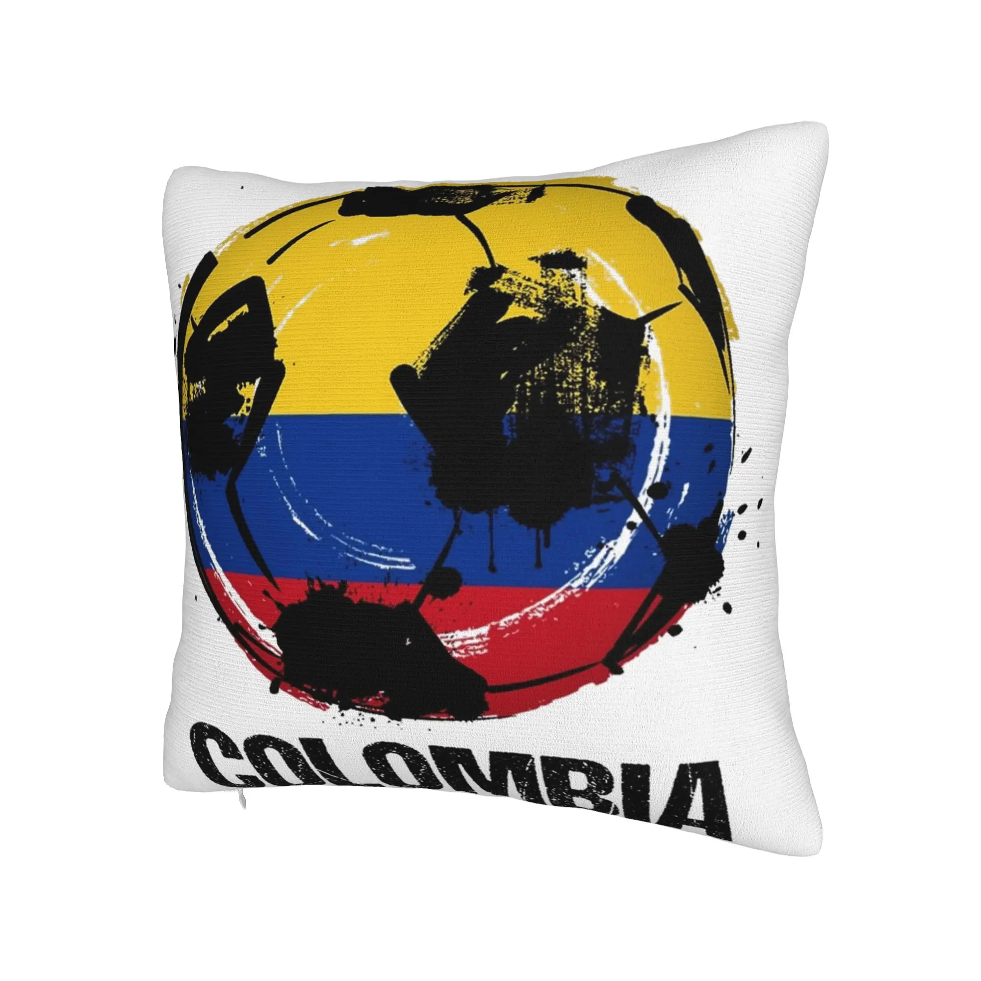 Colombia Flag Pillow Cover Accessories Printing Cushion Cover Decoration  Pillow Case Cover Home Multi-Size