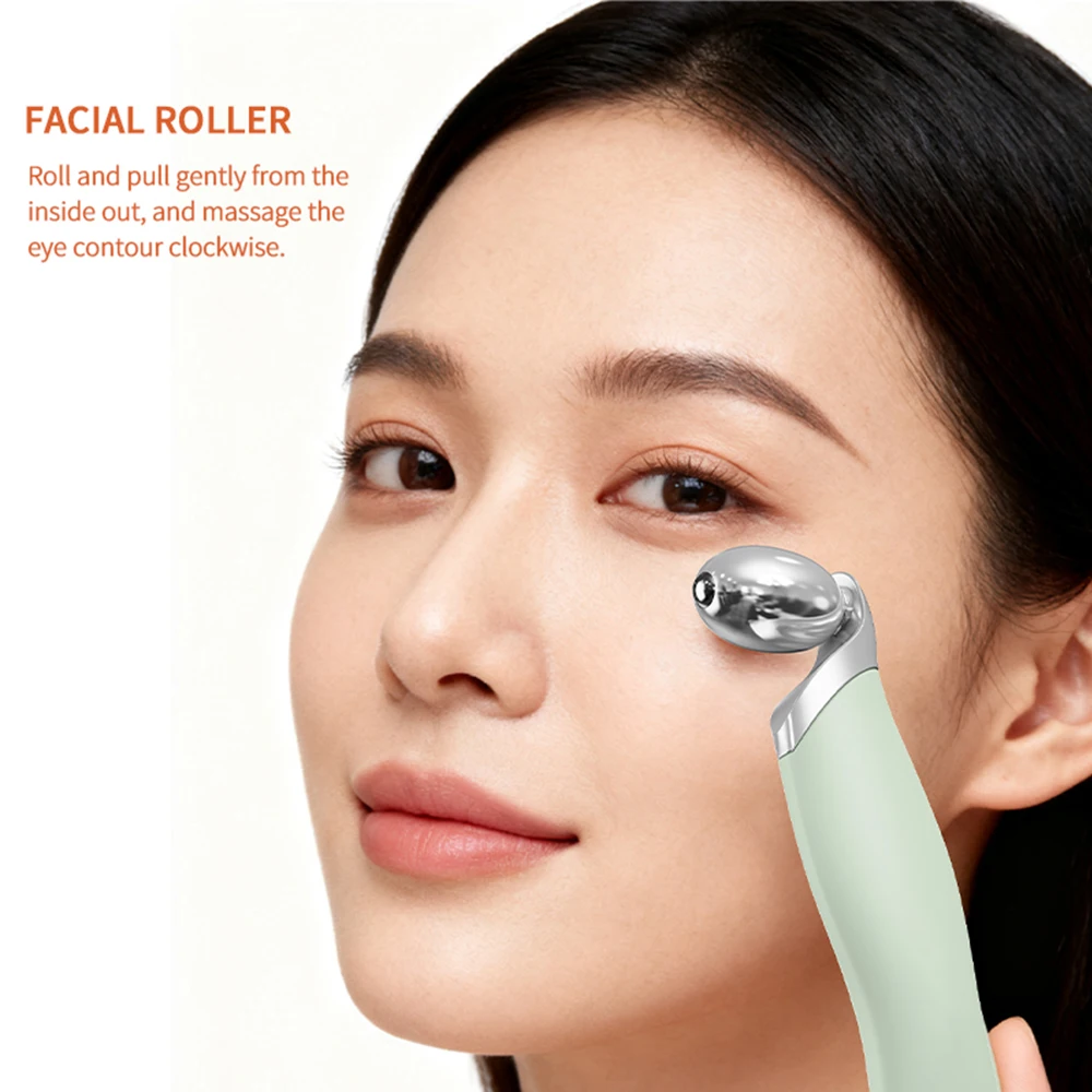 2 في 1 أداة إزالة الرؤوس السوداء مكشطة الوجه لتنظيف المسام وتنظيف البشرة وملعقة الوجه مع أداة العناية بالبشرة الدوارة بالثلج التبريد #6