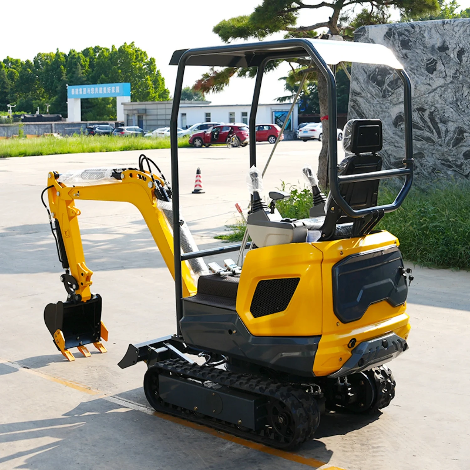 Mini Escavadeira Compacta de 1 - Agriculture Farming Types avaliação e preço