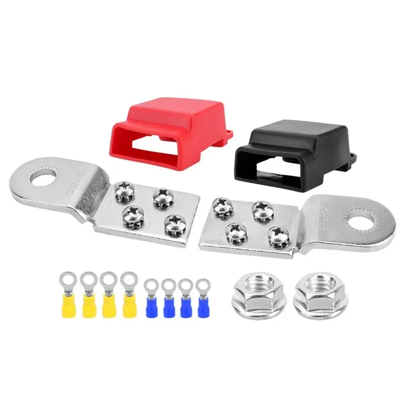 B23B For RV And Marine Battery Terminal Kit(32V 100A) 2340-A Complete Set Of Wiring Accessories For Battery Retrofitting