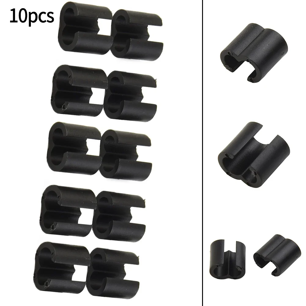 

10pcs Bike Hydraulic Disc Brake Shift Cable Clip MTB Road Bike Line Hose Guide Sleeve Frame Fixture BicycleAccessories