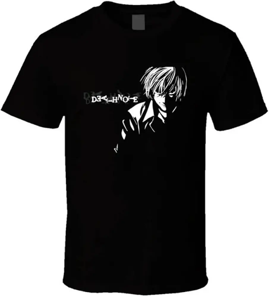 

p18 anime cartoon Death Notefans TEE T-shirts for both men and women clothes 2025 new Graphic Streetwear 100% Cotton