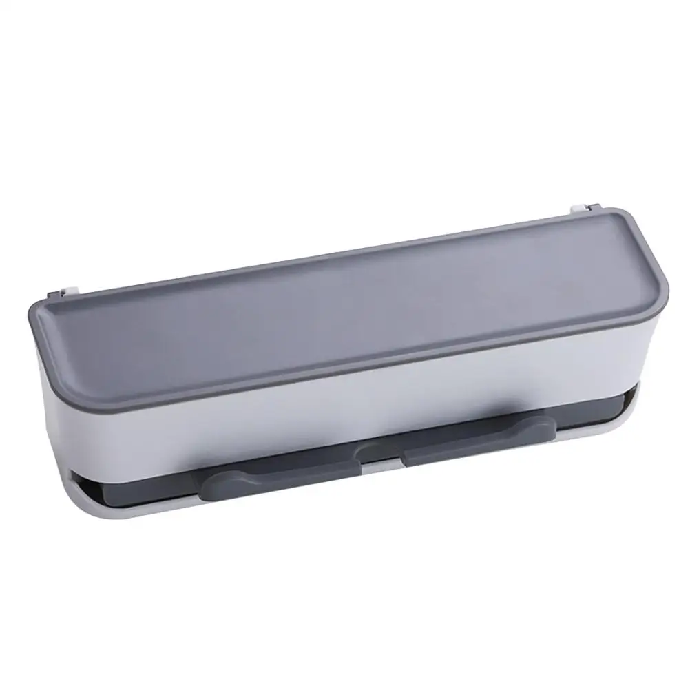 

Wall Hanging Chopstick Cage Automatic Press Drainage Tray Ventilated Mold Resistant Adhesive Kitchen Utensil Rack