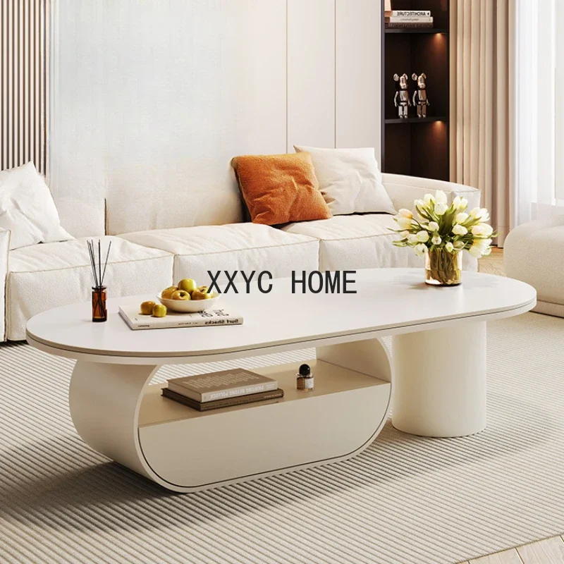 Mesas De centro De lujo para comedor, sofá cama, mesita De noche, mesas De centro laterales modernas, Mesa De Centro De Sala, Mesas, muebles para el hogar HD50CJ