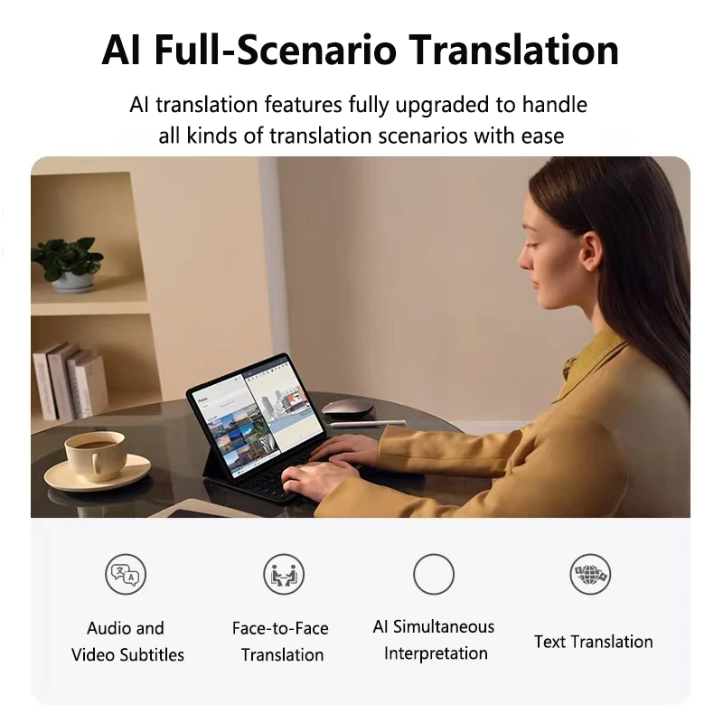 Lenovo Bluetooth AI Smart Glasses 8K HD Intelligent Recording Remote Control Translator Voice Assistant Camera Touch Glasses image 4