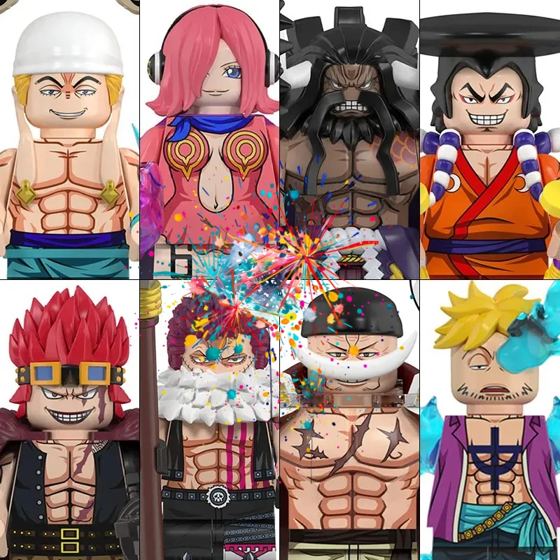 

WM6188 ONE PIECE Luffy Zoro Nami Sanji Chopper Building Blocks Mini Action Figure Accessories Halloween Christmas Gifts for Kid