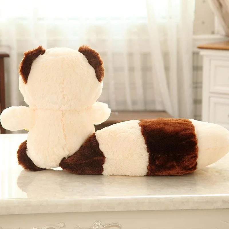 Long Tail Raccoon Plush Toy Soft Stuffed Animal Birthday Gift Animals Kawaii Plush Lesser Panda