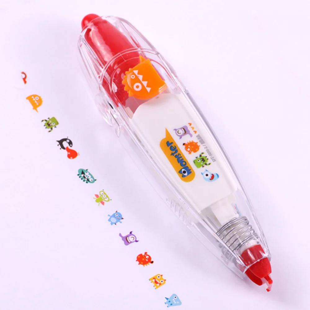 Cute Kawaii Decorative  Correction Tape 6mm*4M Kawaii Animals Cat Dog Owl Crocodile Flower Diary Stationery School Supply image 5