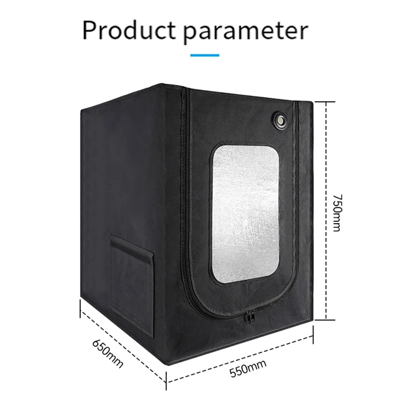 Für Bambu Lab A1 3D-Drucker, geschlossenes Ablufthauben-Set mit Hochleistungslüfter, reduziert Geräusche für einen leisen Betrieb