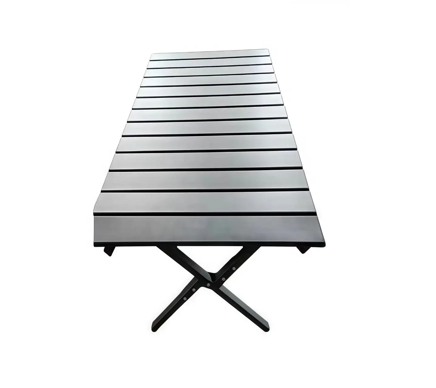 China Manufacture Quality Outdoor Furniture Modern Design Wooden Tables Picnic Solid Wood Aluminum Material Outdoor Table