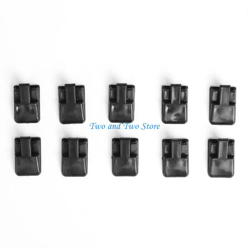 HX6F 10Pcs/set Finger Ring Stand Ring Display Drawer Plastic Ring Storage