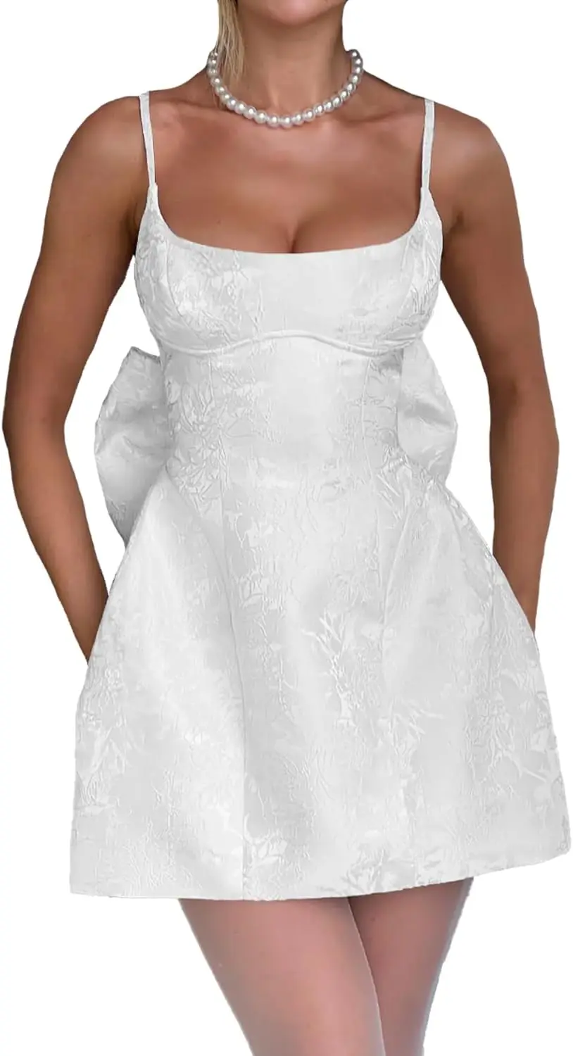 

Satin Corset Homecoming Dresses A Line with Bow for Teens Gowns Short Bridal Dress 2026 Mini Weddingl Dress Evening Dresses