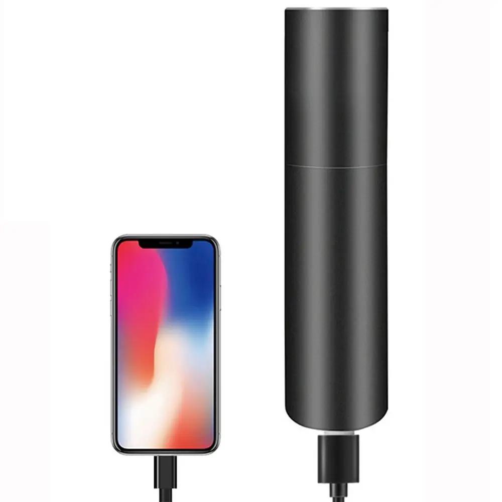 New Multi-Functional Portable Searchlight LED Flashlight USB Rechargeable Light Strong Lights