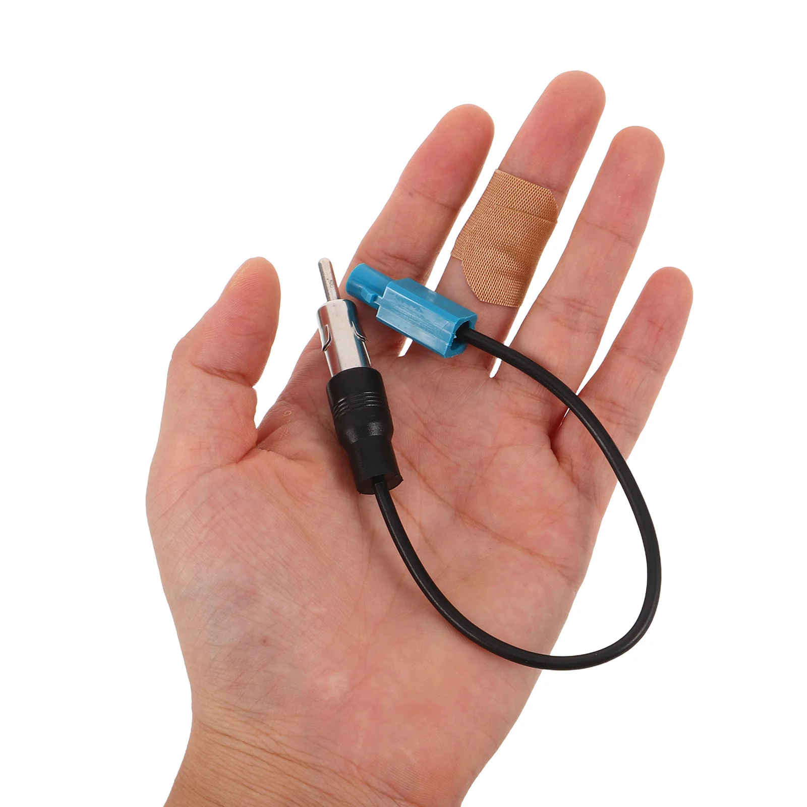 

5pcs Car Stereo Antenna Adapter Cable Fakra Z To Din Plug For Fm Cd Player Audio Receiver Vehicle Electronics Cable