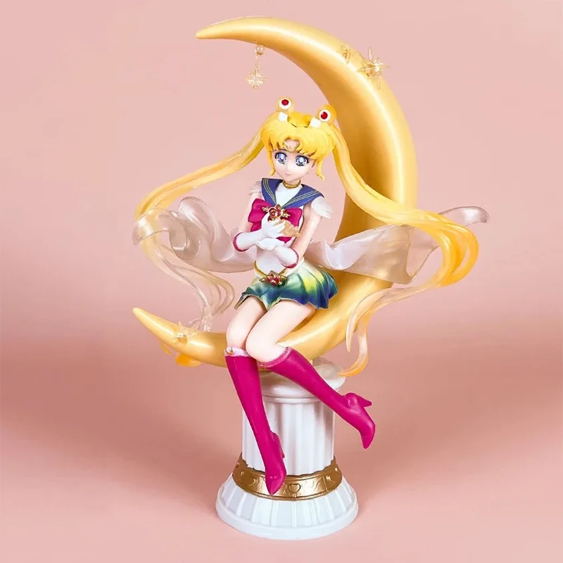 Sailor Moon Figures Anime Tsukino Usagi Model Moon Hare Zero Cartoon Action Figurines Toy Dolls Collection Children Kawaii Gifts