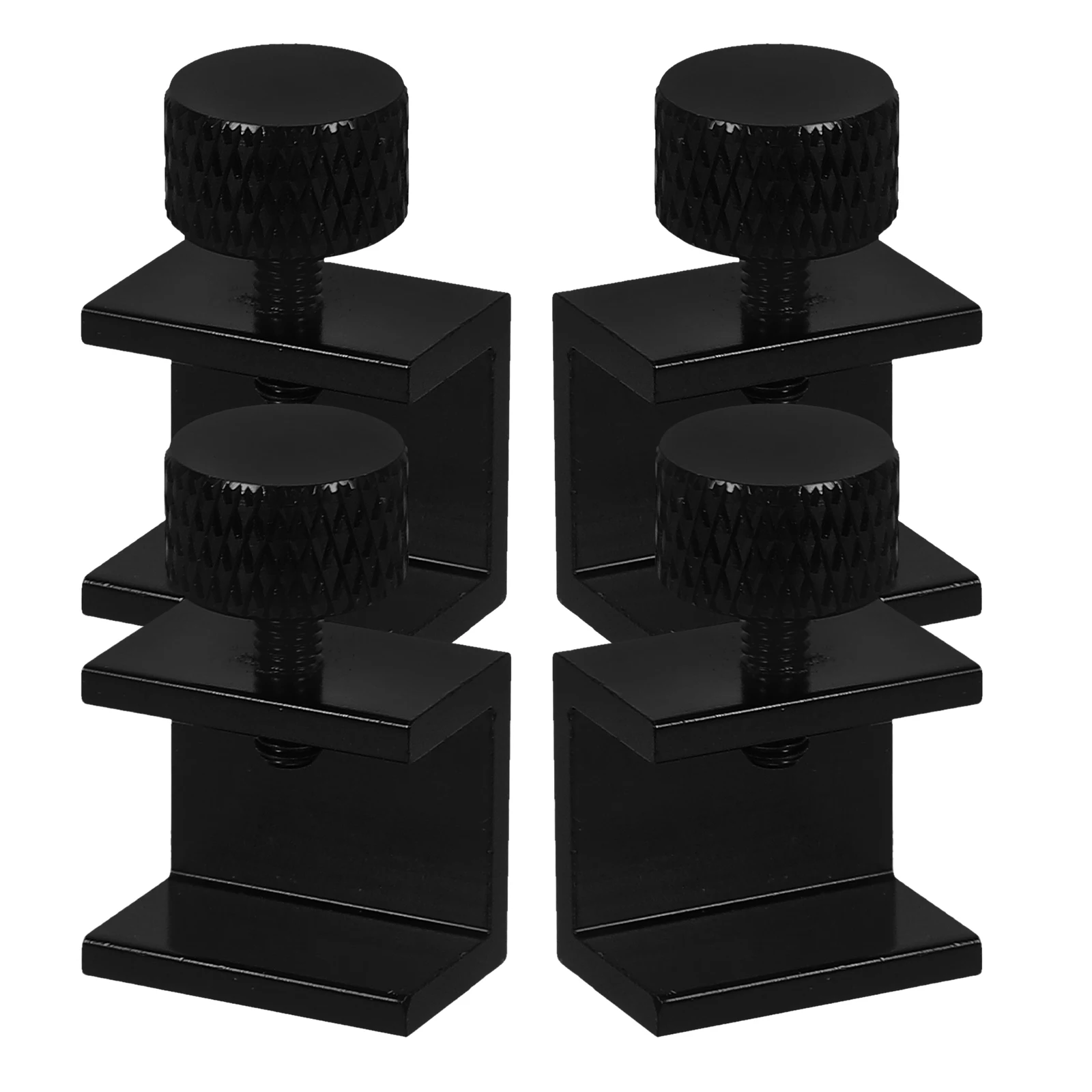 

4 Pcs Printer Clips Adjustable Glass Bed Clamps Heat Resistant Precise Positioning 3D Printer Accessories Aluminum