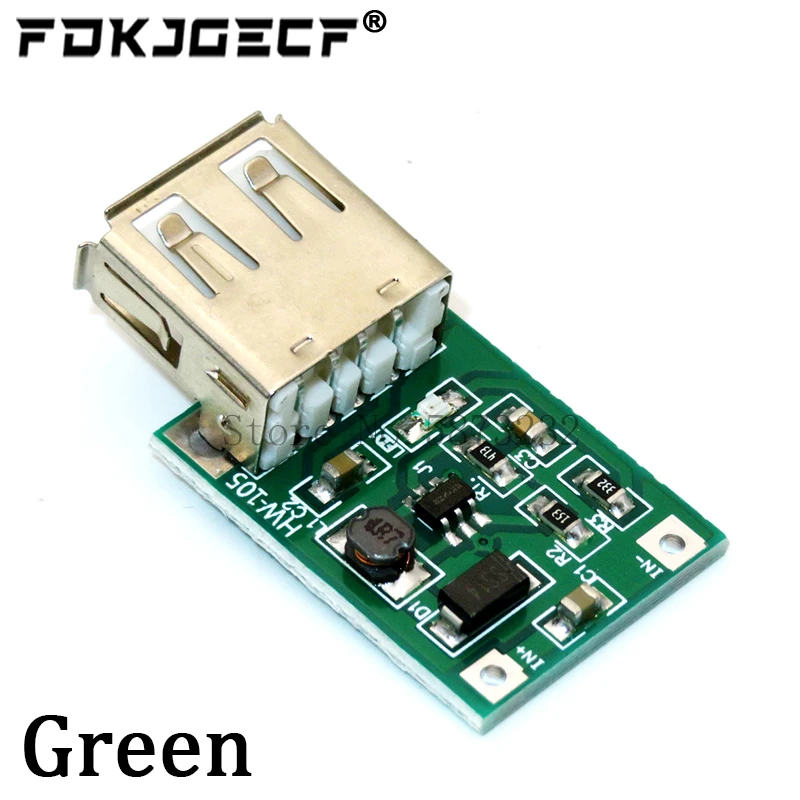 DC-DC Power Bank Charger 0.9V-5V to 5V 600MA Step Up Boost Converter Supply Voltage Module USB Output Charging Circuit Board