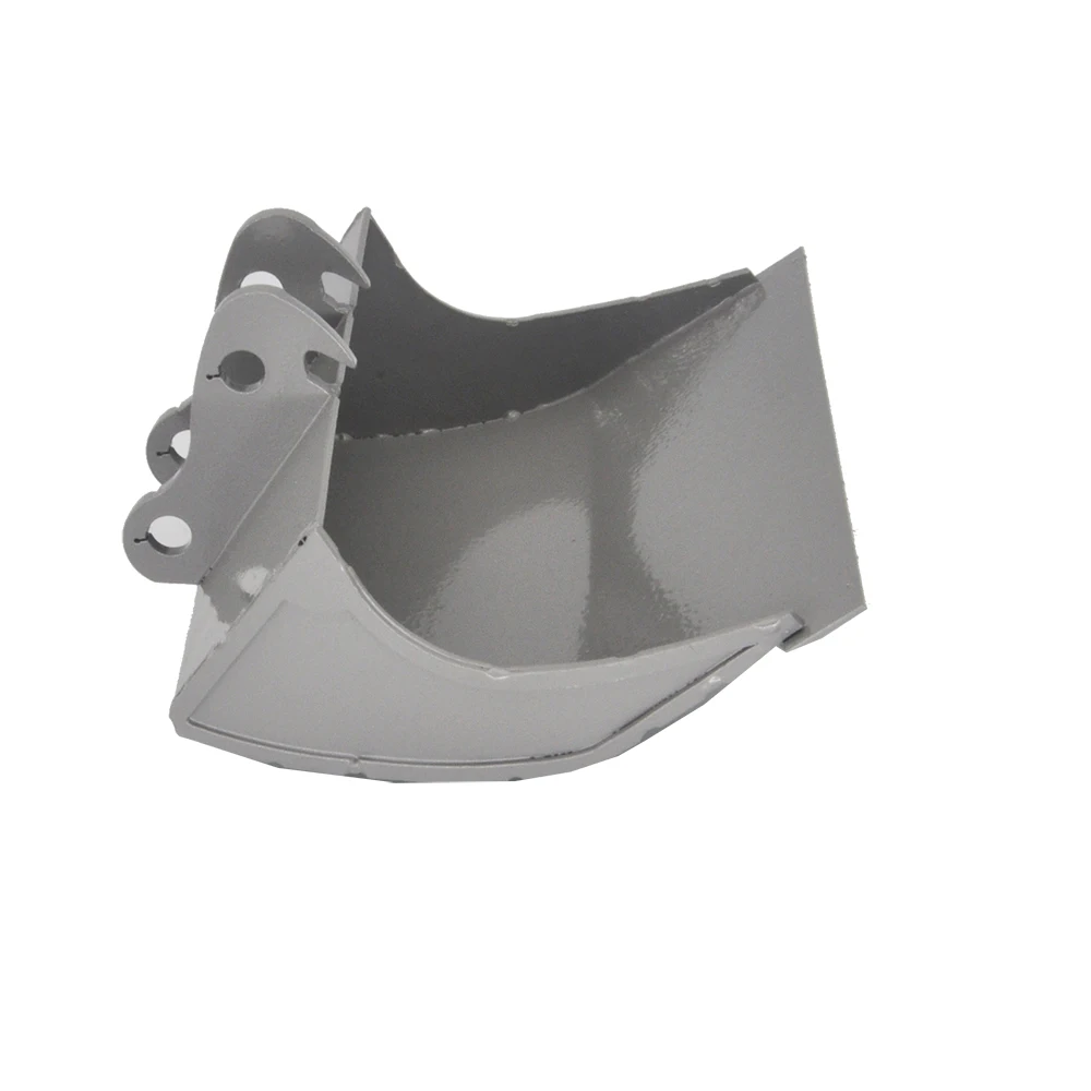 RC جديد المعادن واسعة حفارة مسطحة دلو ل Doube E EC160 E010 E111 HUINA 1592 1535 1550 1580 1593 1594 1599 RC حفارة أجزاء