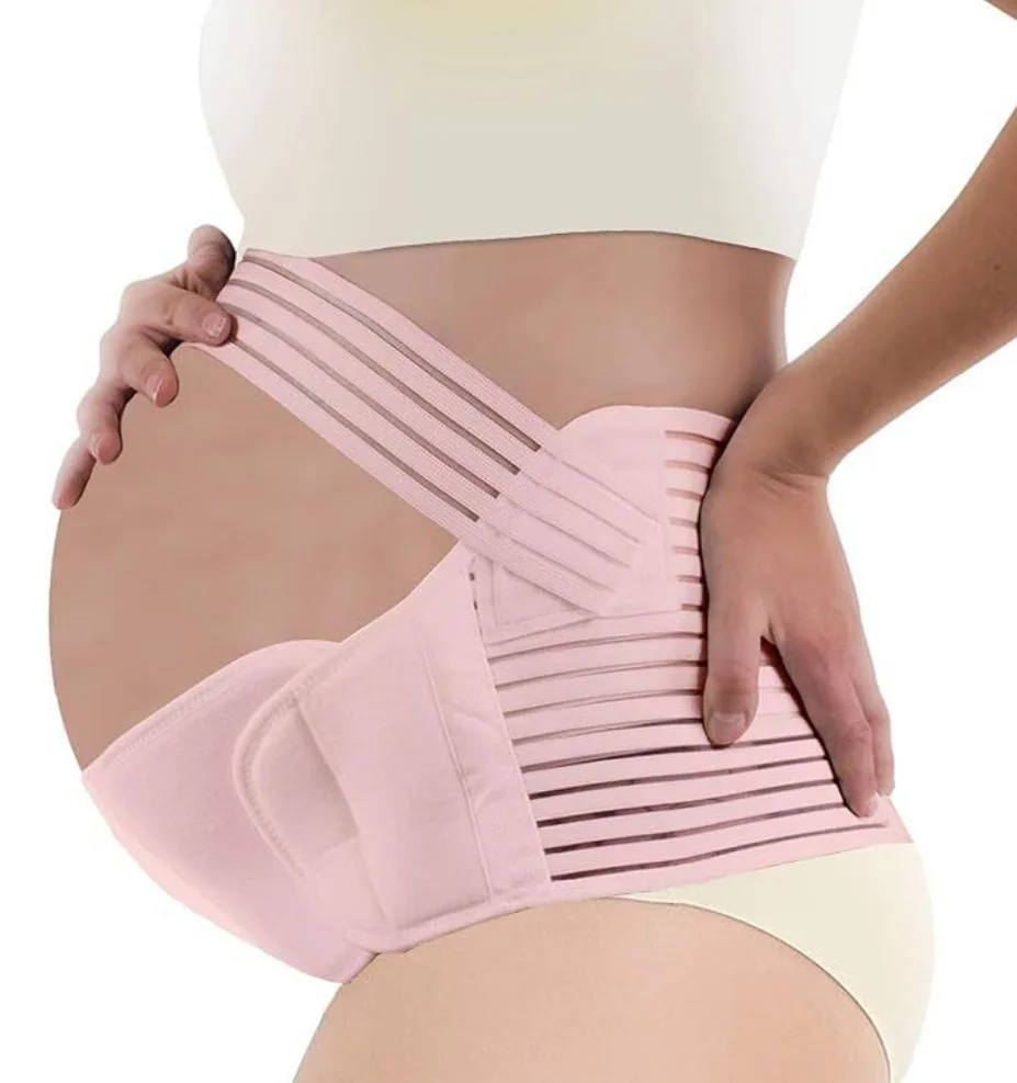 

Pregnant Women Support Belly Band Back Clothes Belt Adjustable Waist Care Maternity Abdomen Brace Protector Pregnancy