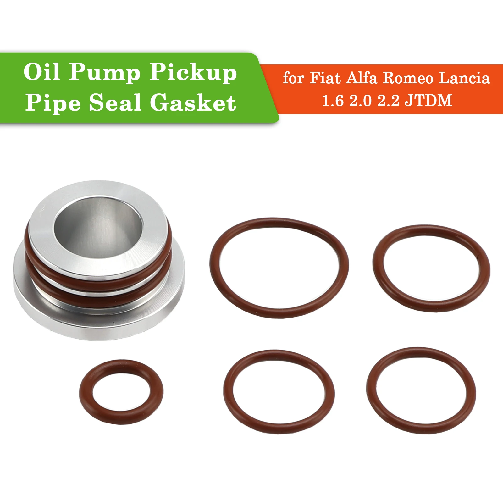 Areyourshop Ölpumpen-Tonabnehmer-Rohrdichtung für Fiat Alfa Romeo Lancia 1.6 2.0 2.2 JTDM – Detail 1