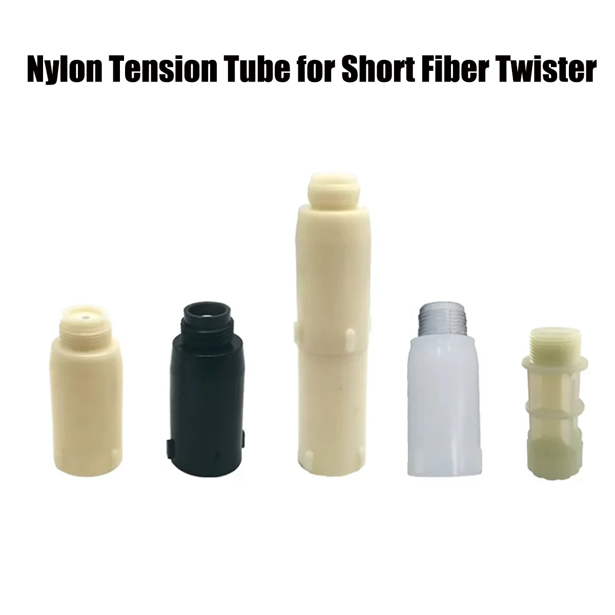 Nylon Tension Tube for Short Fiber Twister Spare Parts Double Layer Heightened Tension Tube Seat for Short Fiber Twister Machine
