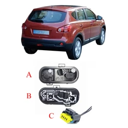1 Pcs Tail Lamp Socket for Nissan Qashqai 2008-2012 J10 26556-je20a-a104 Outside Rear Light Holder Brake Lamp Wire