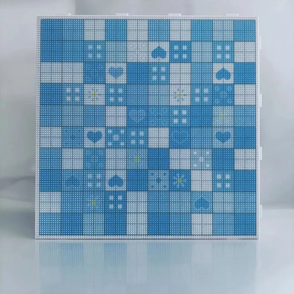 78x78/104x104Pins Fuse Beads Pegboards Heart Heat Resistant Hama Beads Pegboards Grid Design 2.6mm Beads Perler Beads Boards